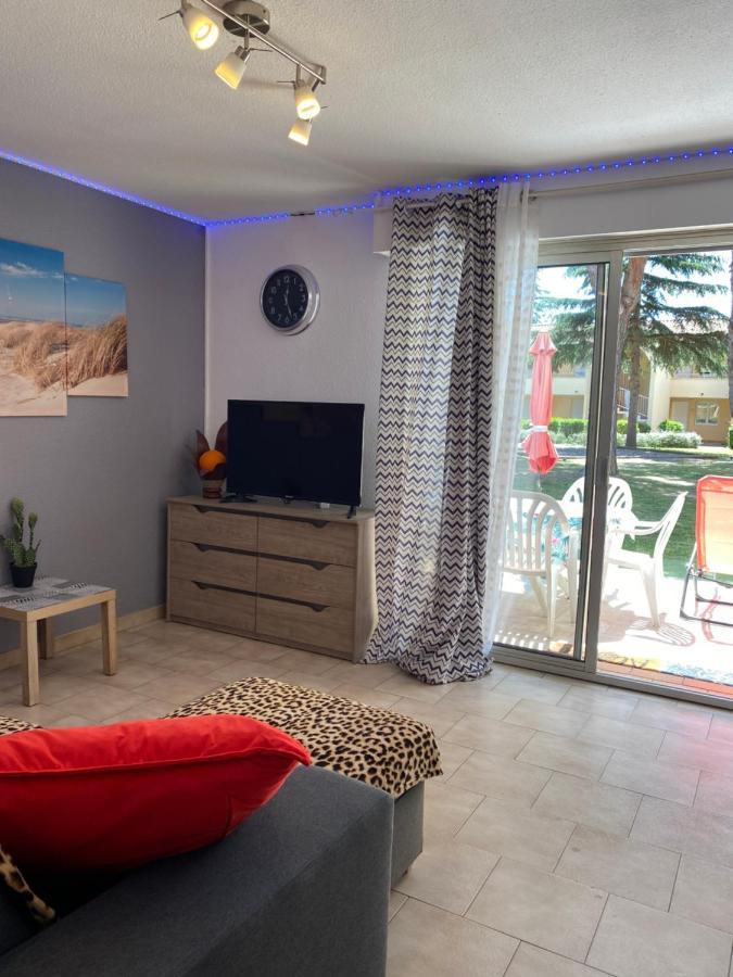 T2 Rdc A Canet En Roussillon Europa 4 Pers ,Piscine,Clim, Tennis, Parking Ngoại thất bức ảnh