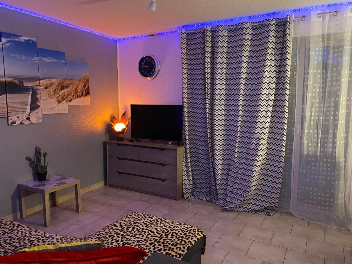 T2 Rdc A Canet En Roussillon Europa 4 Pers ,Piscine,Clim, Tennis, Parking Ngoại thất bức ảnh