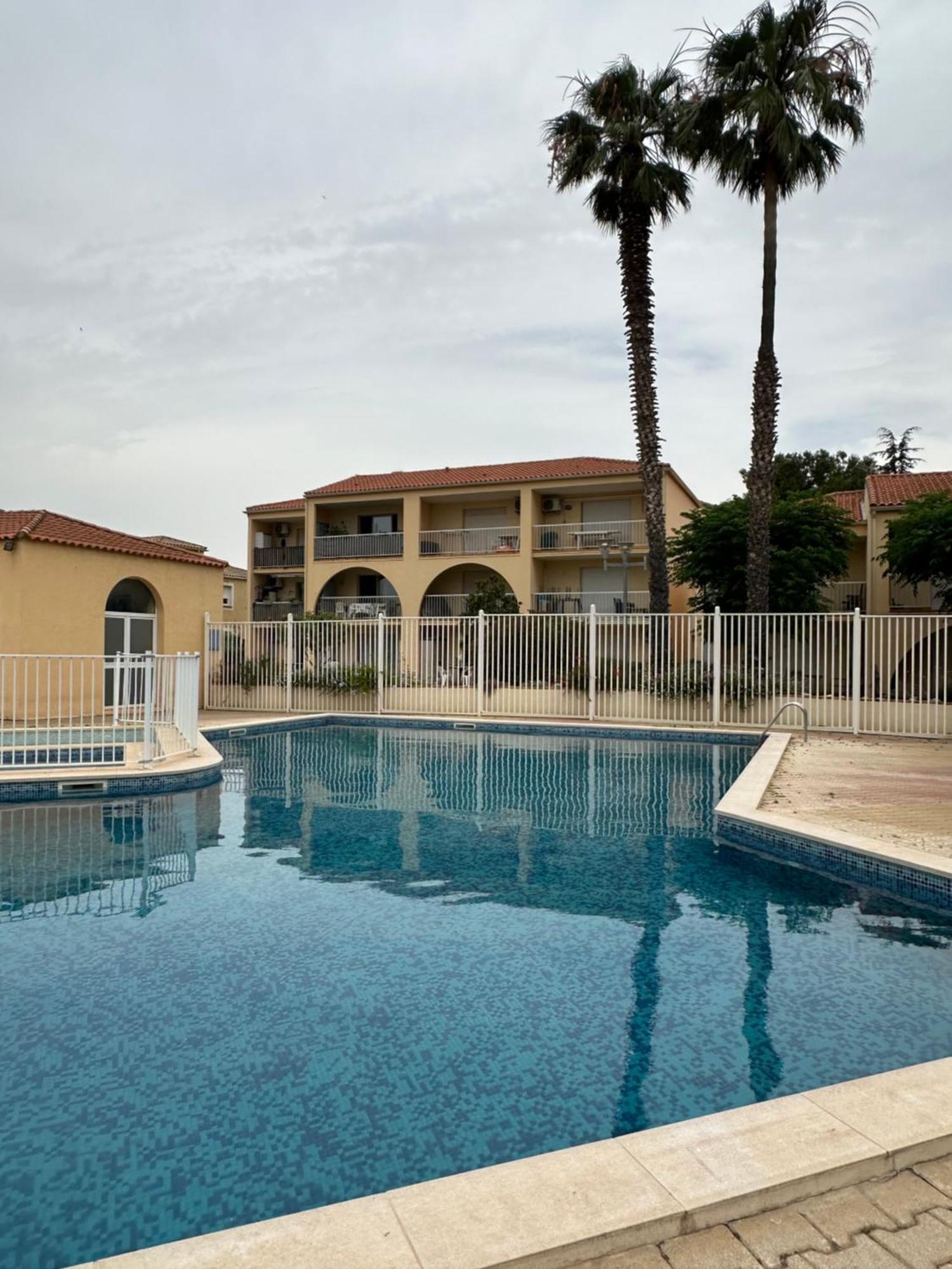 T2 Rdc A Canet En Roussillon Europa 4 Pers ,Piscine,Clim, Tennis, Parking Ngoại thất bức ảnh