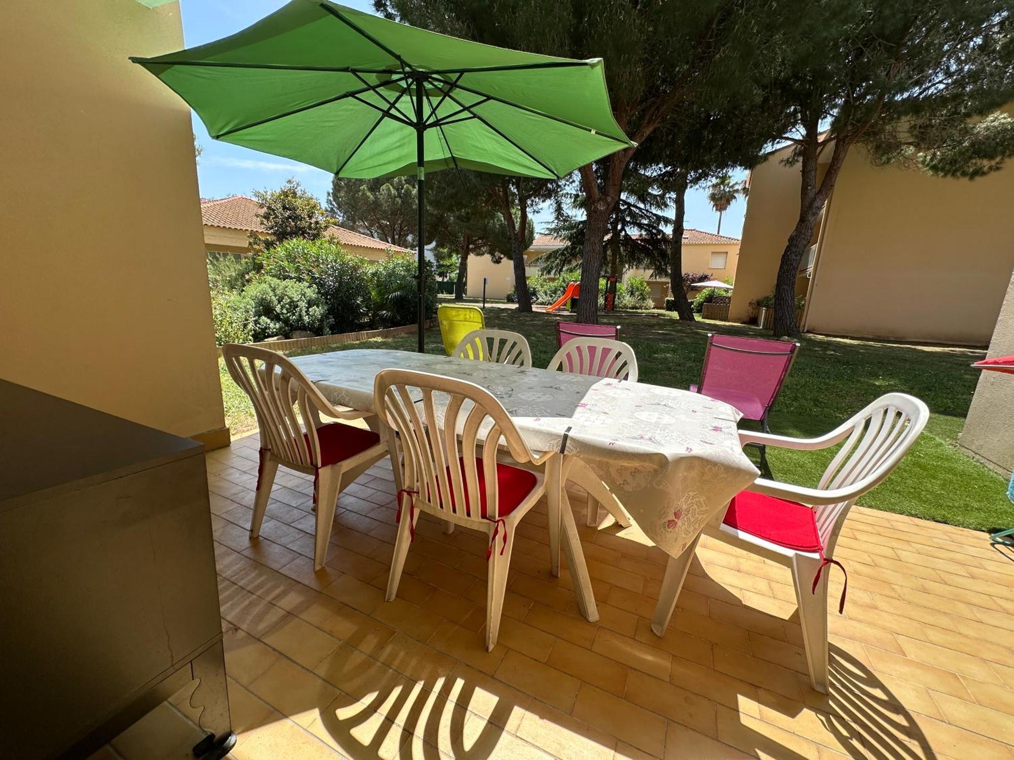 T2 Rdc A Canet En Roussillon Europa 4 Pers ,Piscine,Clim, Tennis, Parking Ngoại thất bức ảnh