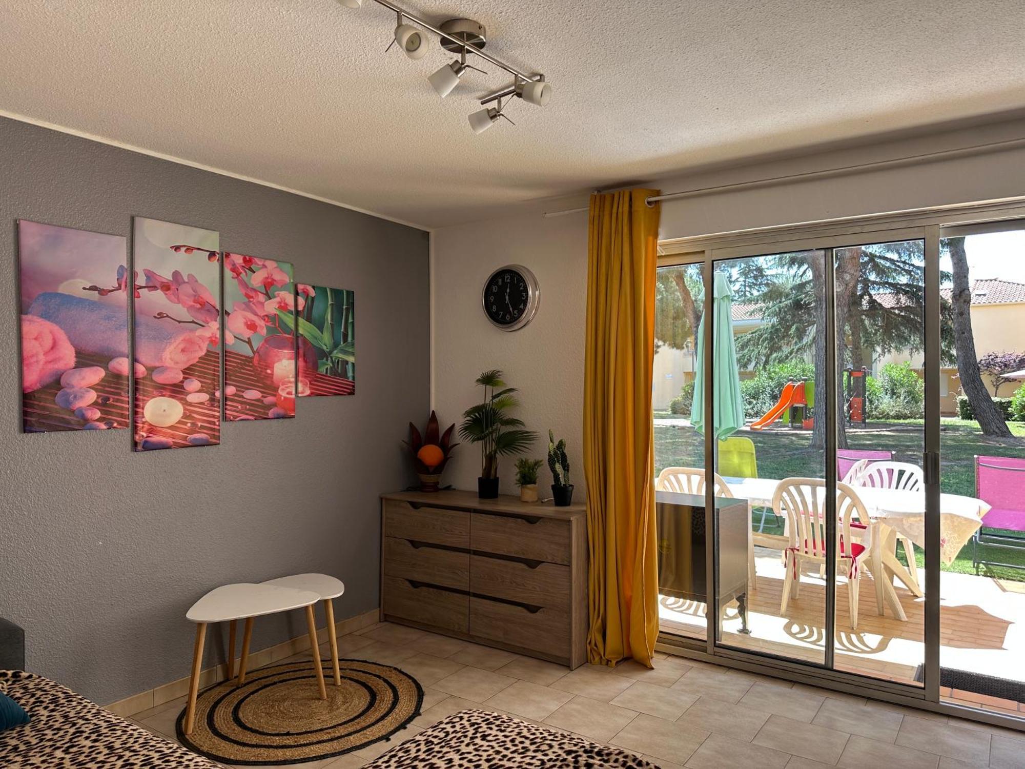 T2 Rdc A Canet En Roussillon Europa 4 Pers ,Piscine,Clim, Tennis, Parking Ngoại thất bức ảnh